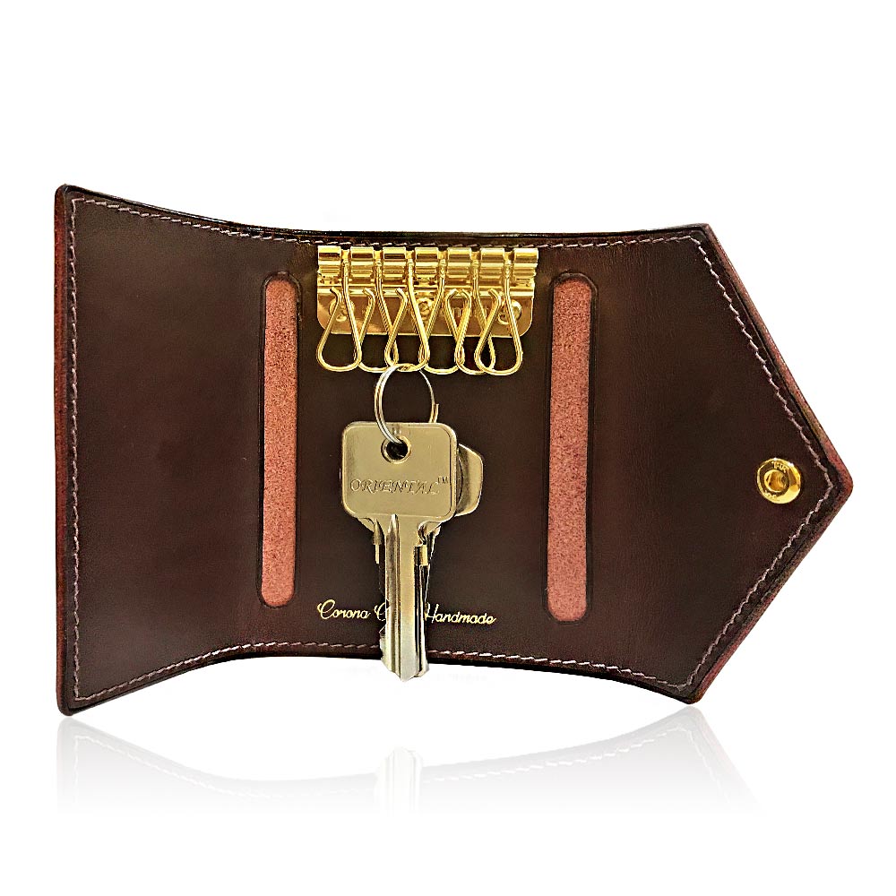 Corona-Key-Pouch-Open-Key-Maroon