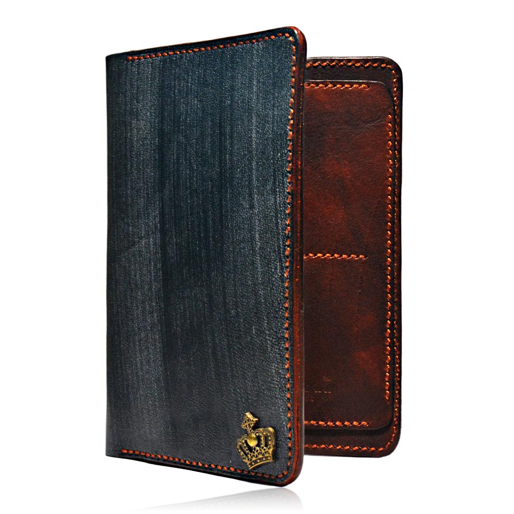 Ellie-II-Passport-Holder-Dark-Blue-Open-Side