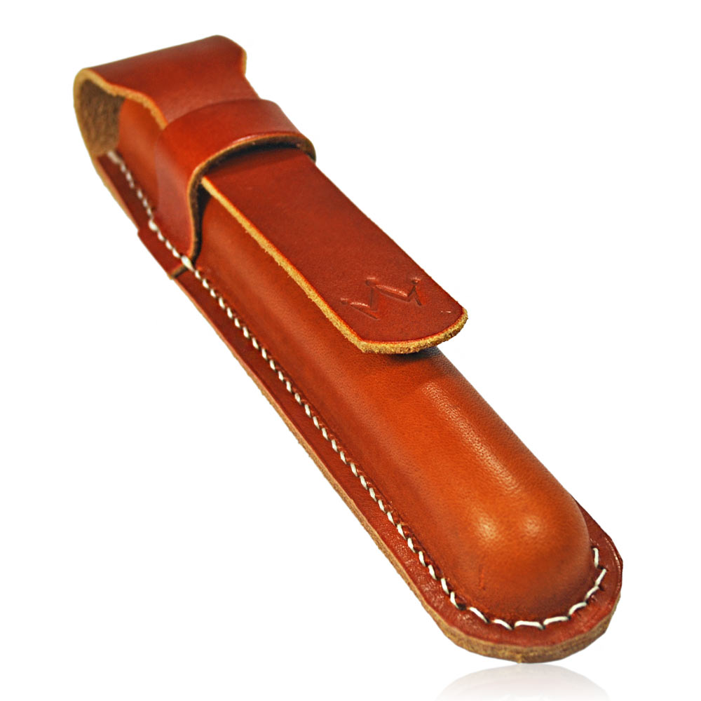 Erudito-Hand-Stitched-Leather-Pen-Case-Brown-Side