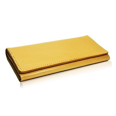Authentic Salvatore Ferragamo purple & pink tone leather long wallet |  Connect Japan Luxury
